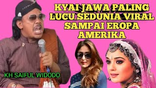 Download lagu THE MOST FUNNY JAVANESE KYAI IN THE WORLD GOES VIRAL AS FAR AS INDIA KH SAIFUL WIDODO mp3