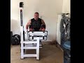 PART 1: Atlantis Leg Press. Pulleys and belt replaced. Brutal set stack x 20