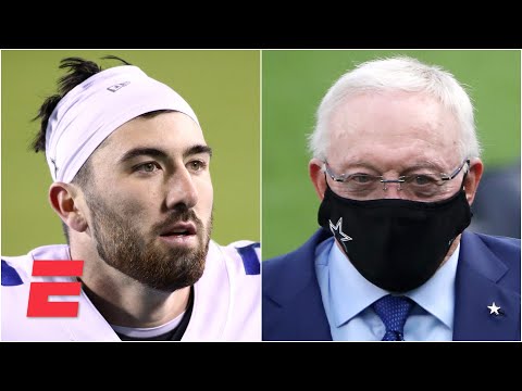 Jerry Jones 坦言 DiNucci 初次先發「壓力太大」！｜KJZ (Jerry Jones said Ben DiNucci's 1st start was 'more than he could handle' | KJZ)