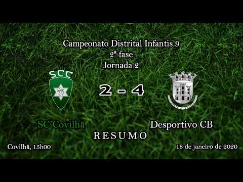 SCC vs Desportivo CB - Infantis 9 - 18 de Janeiro 2020