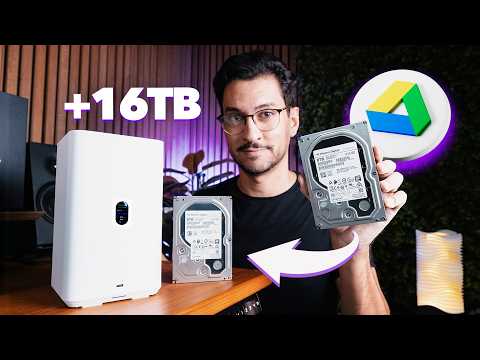 ADEUS iCloud e Google Drive! Montei um NAS de 16TB para minha CASA! | UNAS 2 Ubiquiti