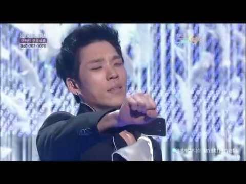 100129 2AM - Can't Let You Go Even if I Die @ Music Bank