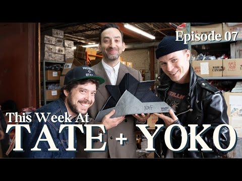 Selvedge Denim Origami & Greencast Fade Review - This Week At Tate + Yoko : Episode 07