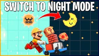 Change to Night Fast - Super Mario Maker 2 How To Change to Night