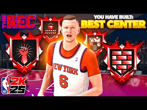 The #1 RANKED CENTER BUILD AFTER PATCH for RANDOM REC in NBA 2K25