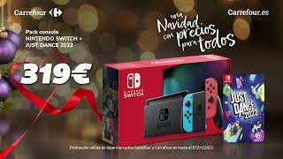 Carrefour Nintendo Siwtch + Just Dance 2022 a 319€ anuncio