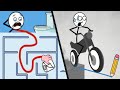 MAZE CRAZE Vs DRAW BRIDGE PUZZLE Best Levels Satisfying Double Gameplay Stickman Walkthrough Ios