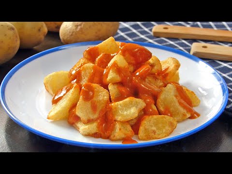 Patatas Bravas 🔥 Receta de Patatas ¡PICANTES! 100% Original✅