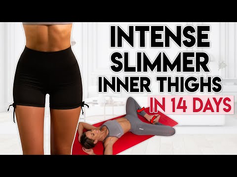 INTENSE SLIMMER INNER THIGHS in 14 Days (lose fat) | 10 min Workout