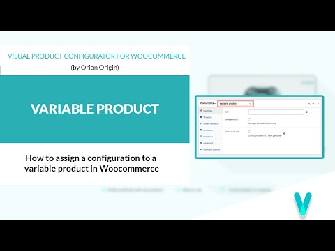 VPC How to assign a configuration to a variable product in Woocommerce