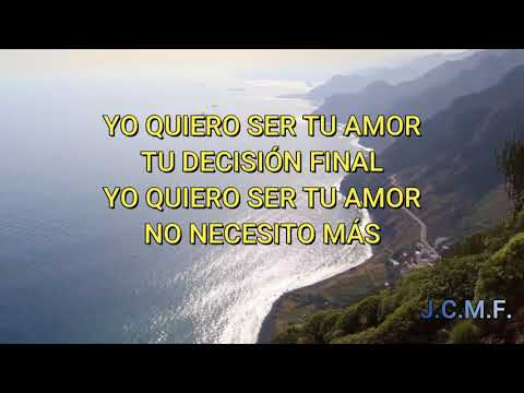 JOSE LUIS RODRIGUEZ - YO QUIERO SER TU AMOR (LETRA)