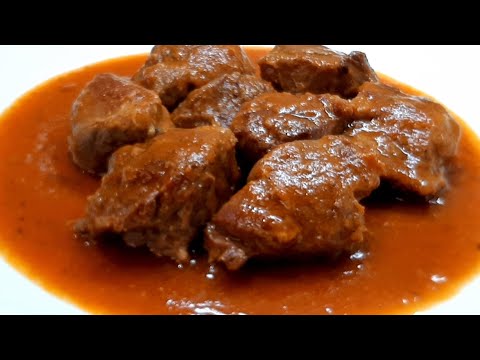 CARRILLADA DE CERDO EN SALSA, SUPER TIERNA Y MUY FÁCIL 🍷🍷//@lacocinademariaycurro