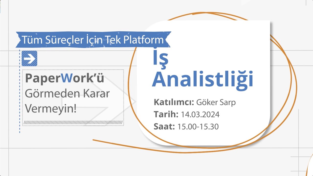 İş Analistliği Webinarı