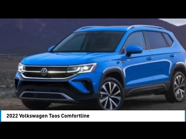 2022 Volkswagen Taos Comfortline | VW CERTIFIED | HEATED SEATS in Cars & Trucks in Strathcona County