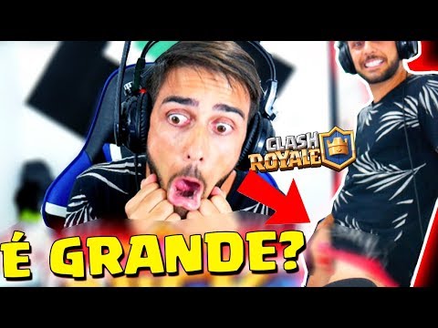 ELA DISSE AO VIVO QUE TENHO P. PEQUENO! STREAMER CLASH ROYALE