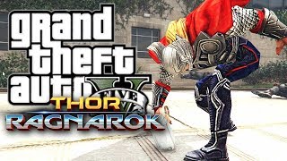 GTA V THOR RAGNAROK MOD | PAQUITA MARTELUDA DETONANDO A CIDADE!