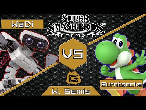 Ultimate at The Cave #39 - WaDi vs. Burntsocks - Winners Semis - Smash Ultimate - 9/12/19