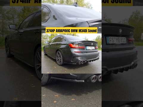 AKRAPOVIC BMW M340i Sound 🔊🔥