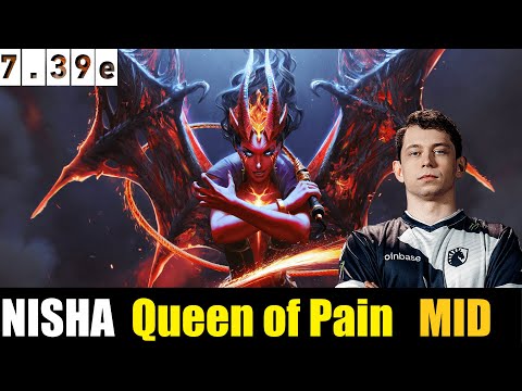 🤯 NISHA [Queen of Pain] MID 7.39e - DOTA 2 HIGHEST MMR MATCH#dota2   #dota2gameplay  #nisha