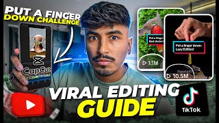 How I Edited Viral Put A Finger Down Videos + 60 Day TikTok Results Inside! (Video Editing Guide)