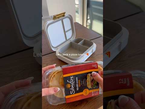 *DIY* HOMEMADE PIZZA LUNCHABLE?!! #asmr #organizing #satisfying #restock #lunchbox #pizza