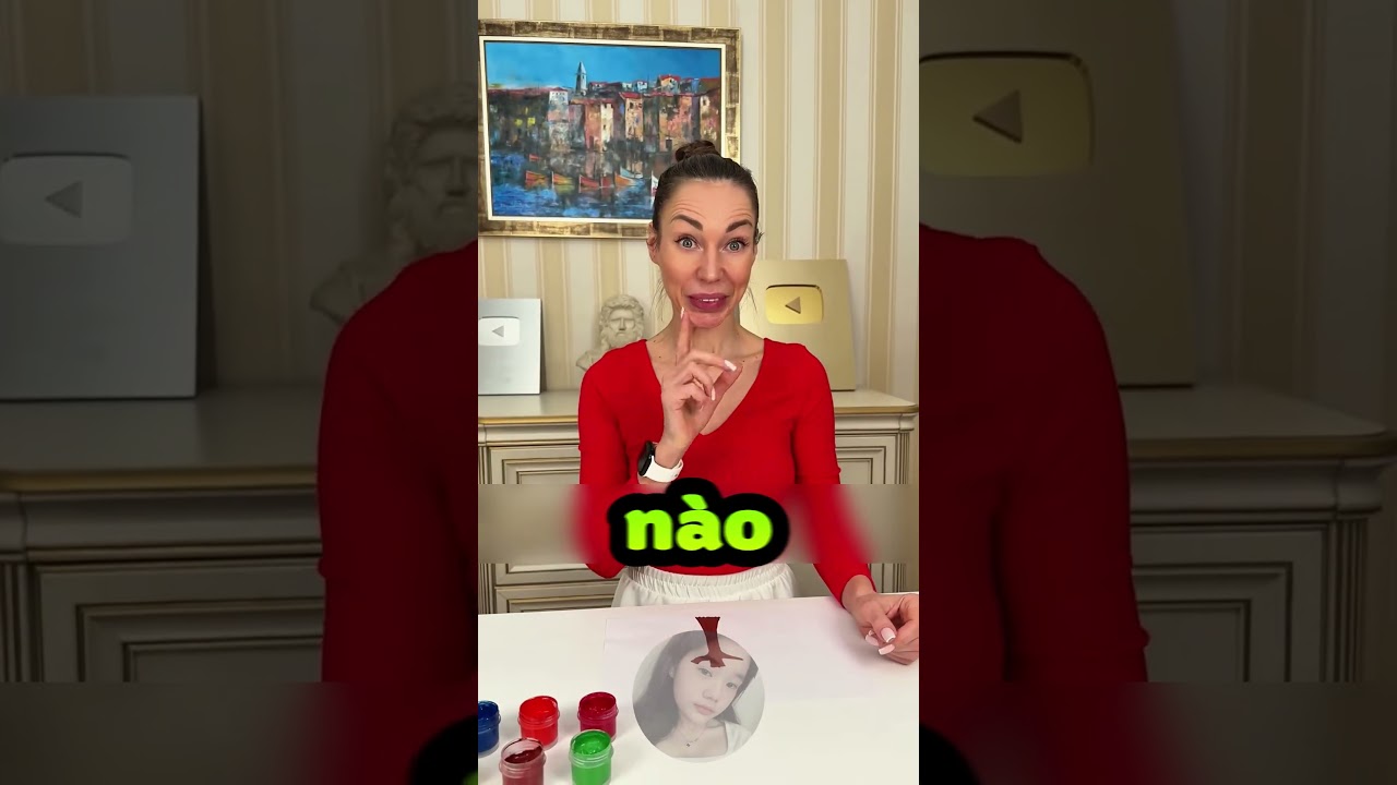 Bạn thấy bức tranh nào đẹp hơn #shorts