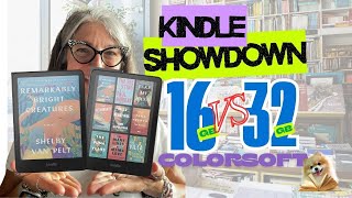 Comparing the NEW Amazon Kindle Colorsoft 16GB vs the OLD 32 GB