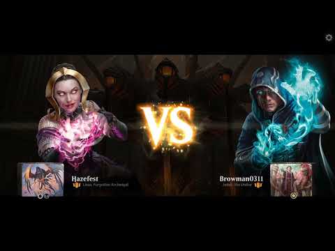 Historic Brawl - Liesa, Forgotten Archangel deck vs a Jodah, the Unifier (OTK) deck
