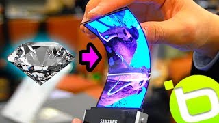 Pantallas Flexibles de Grafeno los Celulares del Futuro