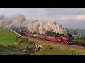 LMS 5XP No.45699 'Galatea' hauls 'The ...