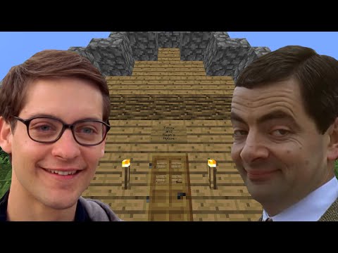 Tobey & Bean's NEW Minecraft House (Gets DESTROYED)