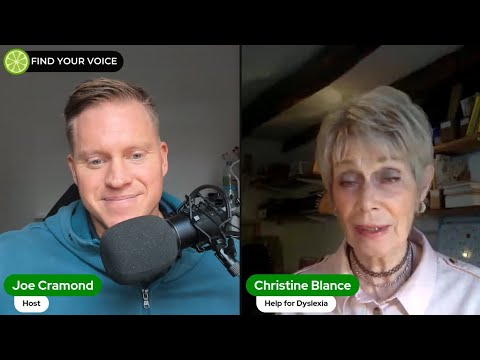 Find Your Voice | Christine Blance | Specialist Dyslexia Tutor & Advisor — Joe Cramond
