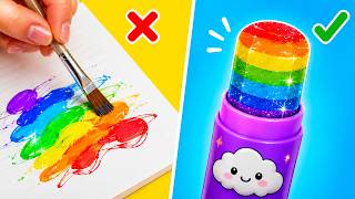 🎨 初心者 vs プロ！🖌️ 思わず試したくなるアートDIY＆お絵描きアイデア | 123 GO! による