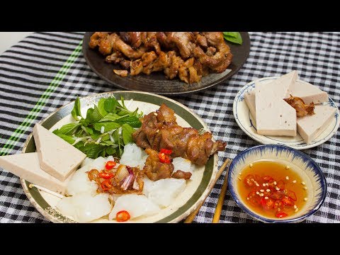 2 BÍ QUYẾT LÀM BÁNH ƯỚT THỊT NƯỚNG CHẢ LỤA TẠI NHÀ BẰNG CHẢO NGON ĐƠN GIẢN - CKK