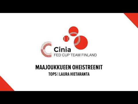 Maajoukkueen oheistreenit: Laura Hietaranta | TOP5