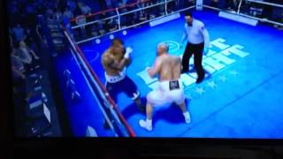 Isaac Frost Knocks out Boxer cold with big blows