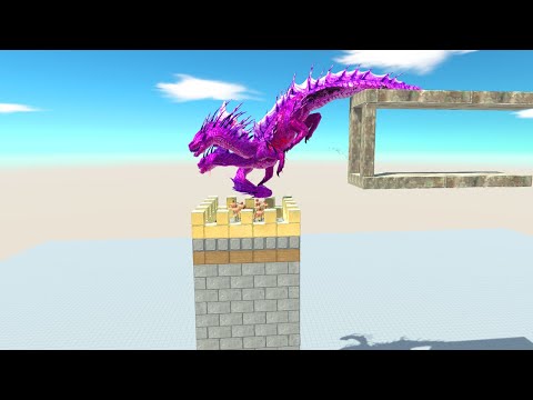 All Units Jump Attack DYNAMIC - Animal Revolt Battle Simulator