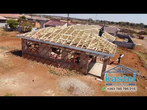Timber Roof Truss Installation At Mahatshula
