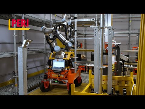PERI UP Robotics | Genio – Robotergestützter Aufbau von Gerüsten | Prozessbeschreibung