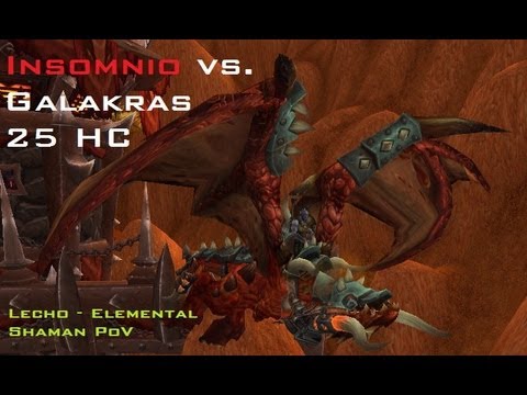 Insomnio vs Galakras 25 HC - Elemental Shaman PoV