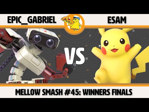 Mellow Mushroom SSBU #45 - Epic_Gabriel (ROB) vs ESAM (Pikachu) Smash Ultimate Winners Finals