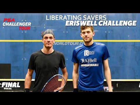 Squash: Joe Lee v Rory Stewart - Final -  The Eriswell Challenge 2021