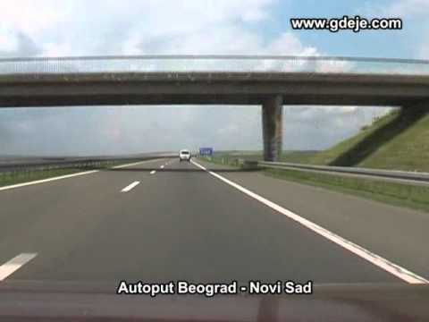 Driving in Serbia 2009