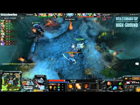 Dota 2 Canada Cup Season 4 - compLexity Gaming vs Fire/Summoner's Rift (semi finals) - Game 2
