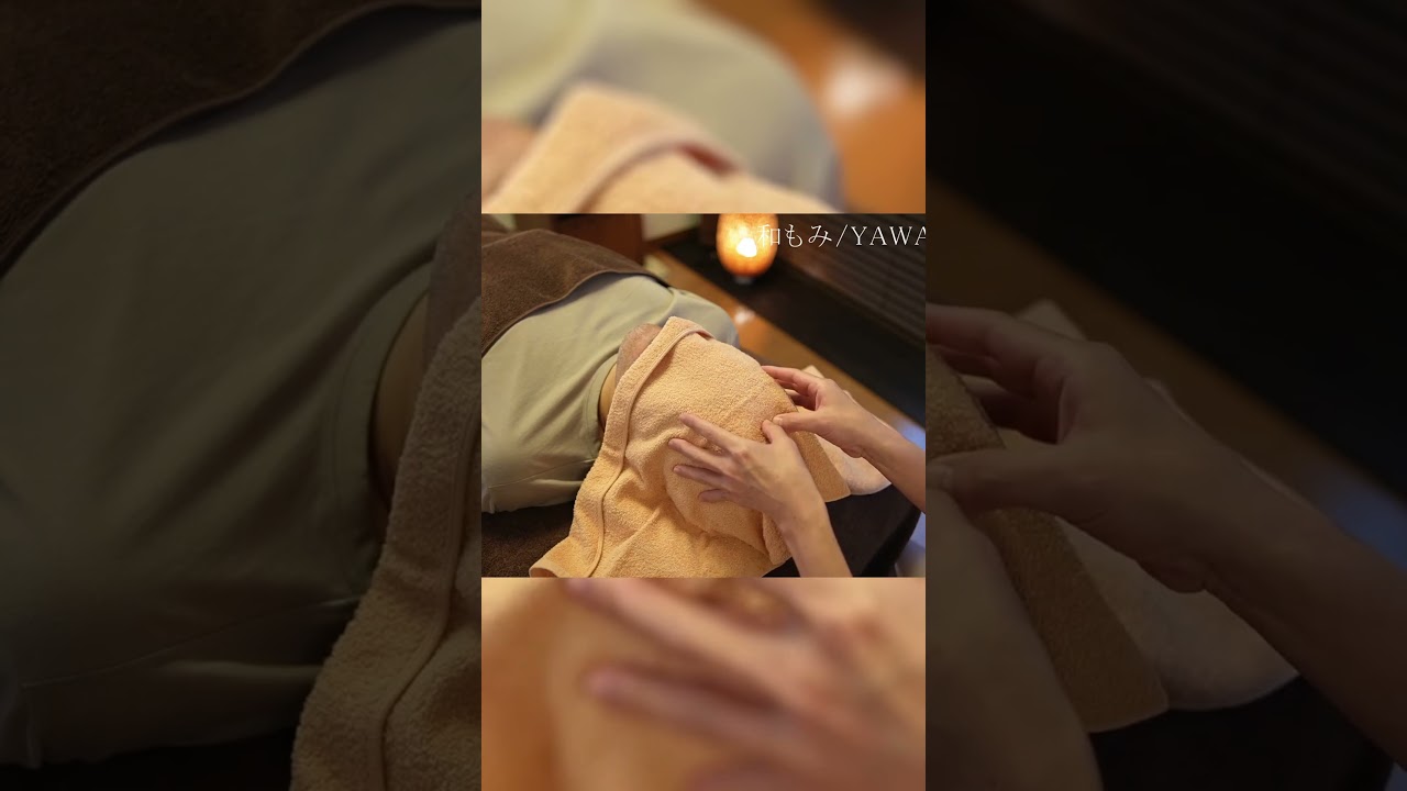 和もみ®流ヘッドマッサージ①｜押しすぎないコツ #ヘッドマッサージ #和もみ #セラピスト #リラクゼーション #施術のコツ