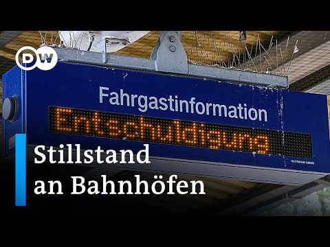 Streik der Lokführer in Deutschland | DW Nachrichten