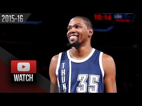 Kevin Durant Full Highlights at Knicks (2016.01.26) - 44 Pts, 14 Reb, UNREAL!