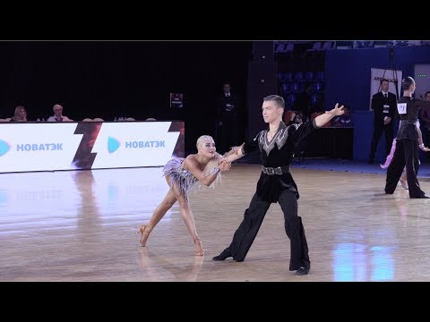 Igor Vaniukov - Maria Izotova RUS, Cha-Cha-Cha | ROC 2018 WDSF Open Youth Latin
