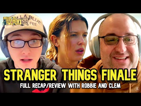 THEY LANDED THE PLANE - STRANGER THINGS SEASON 5 FINALE | MY MOM'S BASEMENT