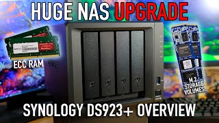 Huge NAS Upgrade: NVME Storage Pool, ECC Memory, 10 GbE: Synology DS923+ Overview